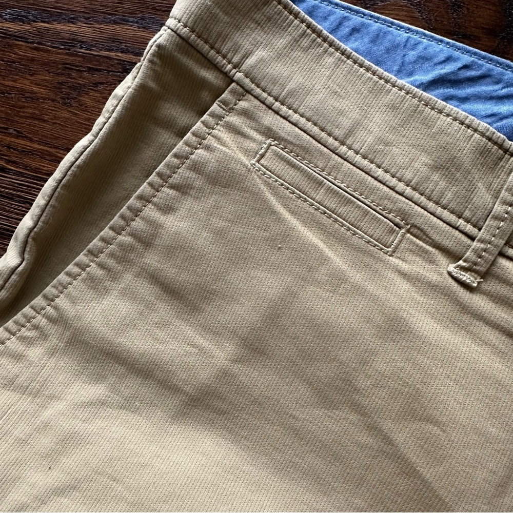 Penguin Khaki Cotton Twill Shorts - Picture 6 of 15